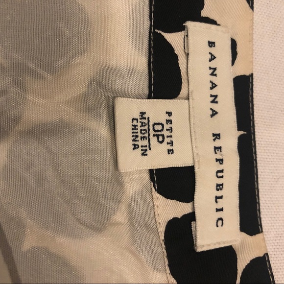 BANANA REPUBLIC 100% Silk A-line Skirt - Picture 4 of 8